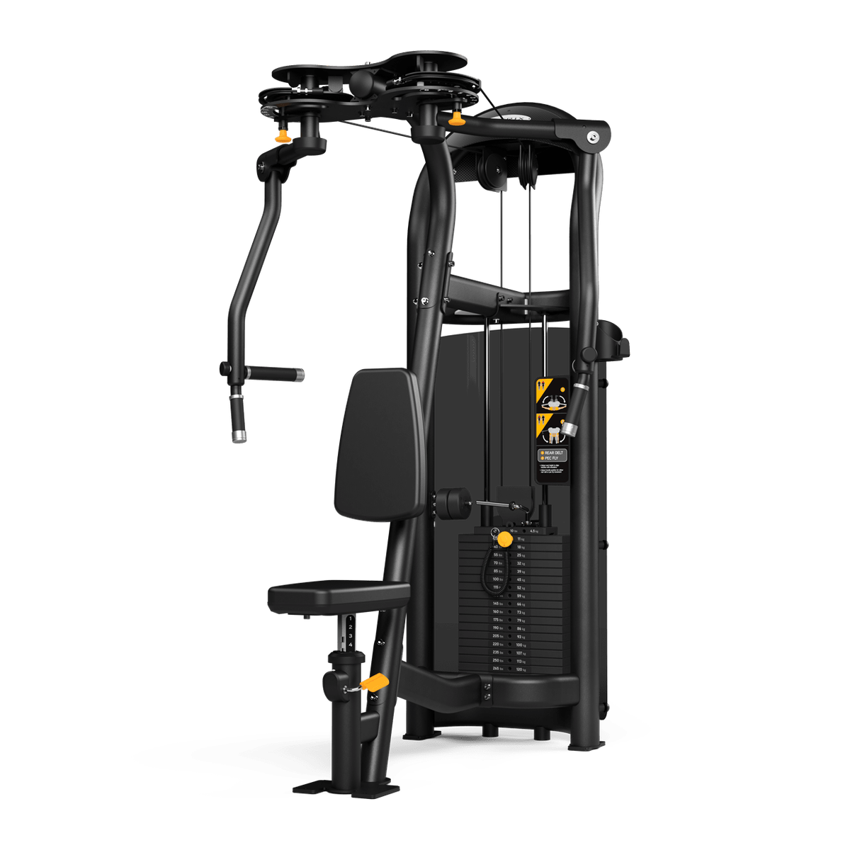 aura-rear-delt-pec-fly_1.png Matrix Fitness AURA Rear Delt / Pec Fly | Equipo de Fuerza - Imagen 1