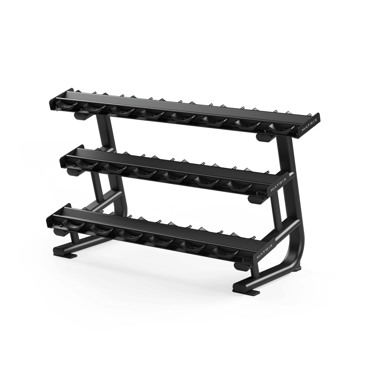 magnum-10-pair-studio-pro-style-dumbbell-rack_1.png Matrix Fitness Magnum 10-Pair Studio Dumbbell Rack | Equipo Comercial - Imagen 1