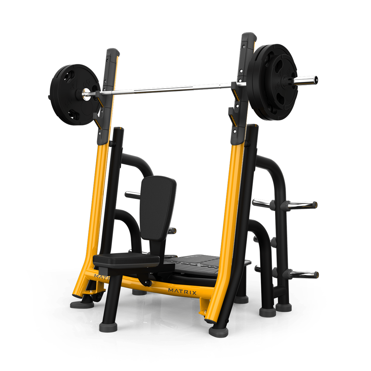 magnum-breaker-olympic-shoulder-bench_1.png Matrix Fitness Magnum Breaker Shoulder Bench | Equipo Comercial - Imagen 1