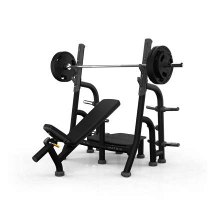 Matrix Fitness Magnum Olympic Incline Bench | Equipo Comercial