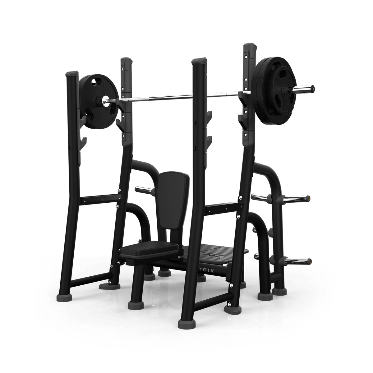 magnum-olympic-shoulder-bench_1-2.png Matrix Fitness Magnum Olympic Shoulder Bench | Equipo de Fuerza - Imagen 1