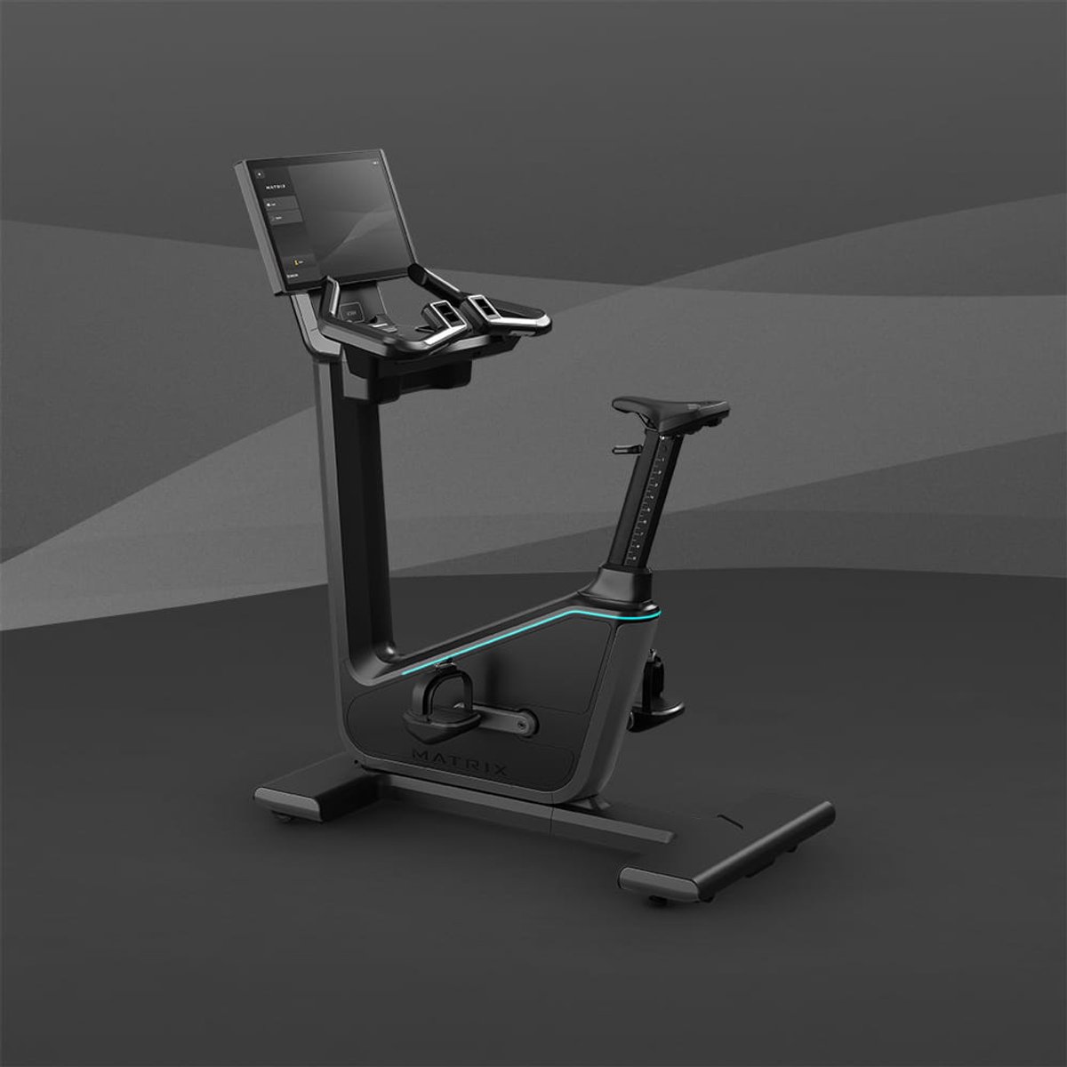 onyx-upright-cycle_1.jpg Matrix Fitness Onyx Upright Cycle | Equipo de Cardio Premium - Imagen 1