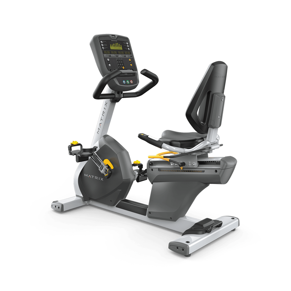 r3xm-recumbent-cycle_1-2.png Matrix Fitness R3XM Recumbent Cycle | Equipo de Cardio Premium - Imagen 1