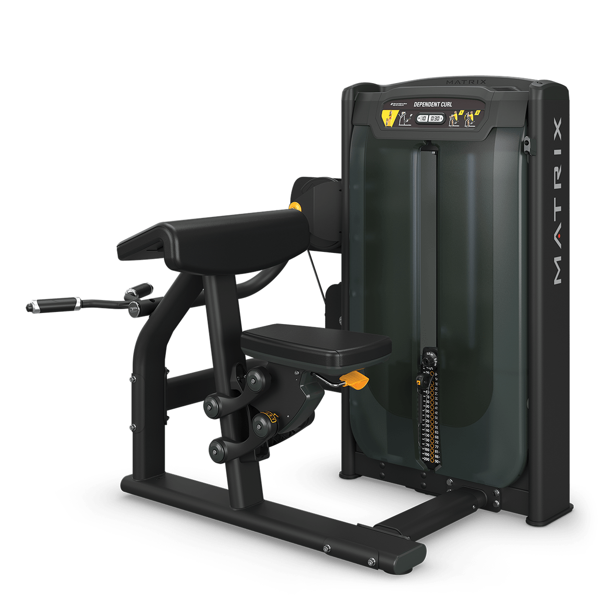 ultra-dependent-arm-curl_1.png Matrix Fitness Ultra Dependent Arm Curl | Equipo de Fuerza - Imagen 1