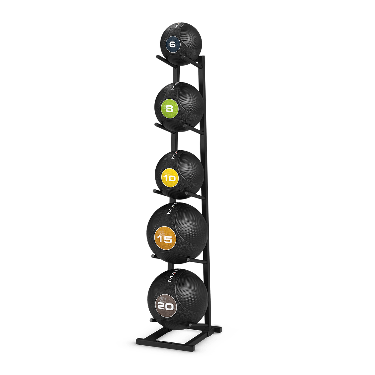xult-5-ball-med-ball-rack_1.png Matrix Fitness XULT 5-Ball Med Ball Rack | Equipo Comercial - Imagen 1