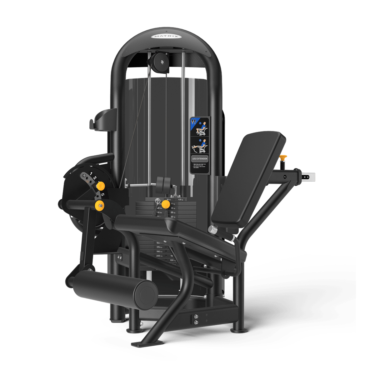 aura-leg-extension_1.png Matrix Fitness Aura Leg Extension | Equipo de Fuerza Premium - Imagen 1
