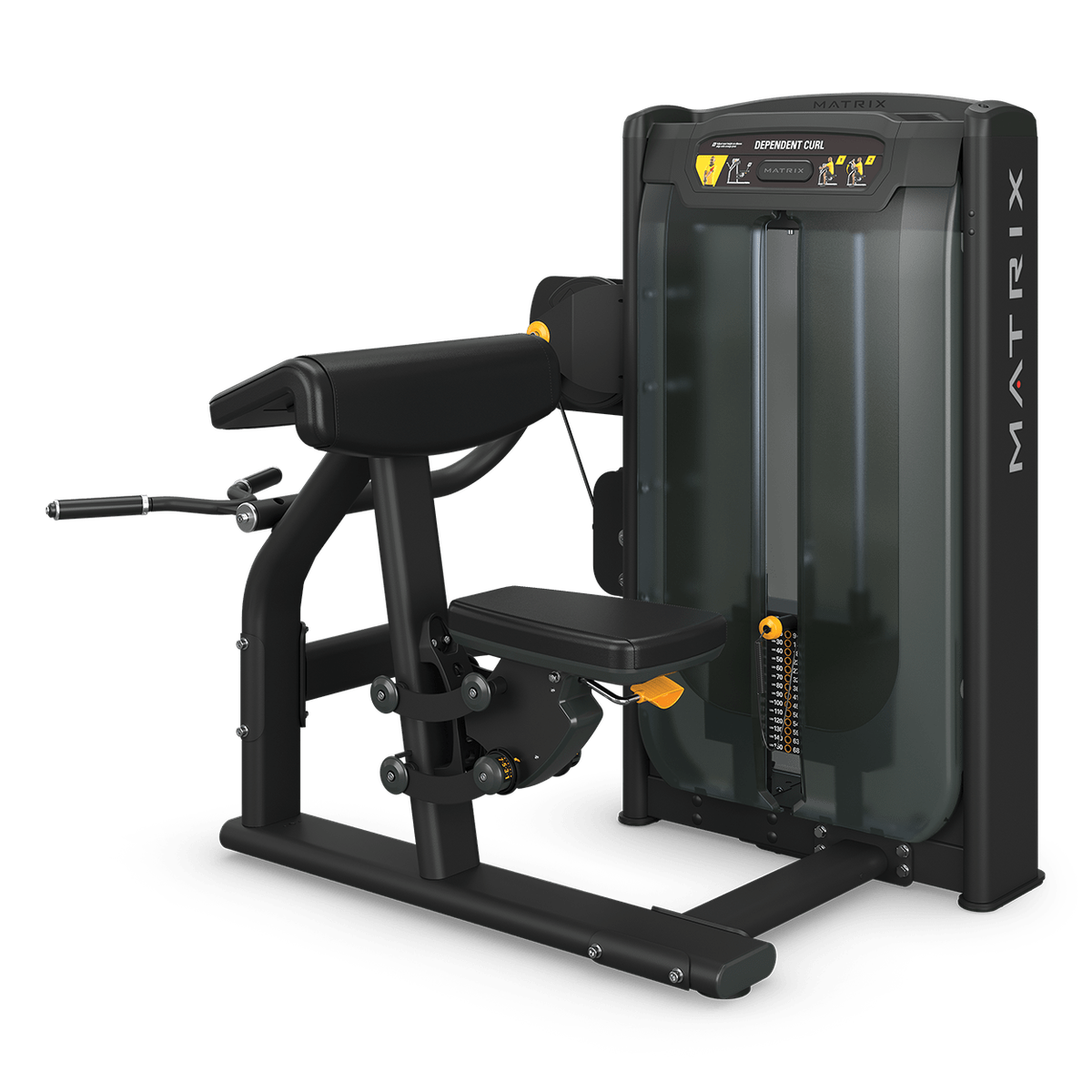 ultra-base-trim-dependent-arm-curl_1.png Matrix Fitness Ultra Base Trim Dependent Arm Curl | Equipo Pro - Imagen 1