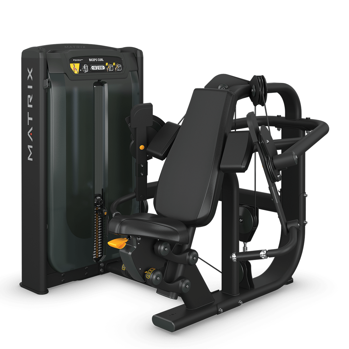ultra-independent-biceps-curl_1.png Matrix Fitness Ultra Independent Biceps Curl | Equipo Comercial - Imagen 1