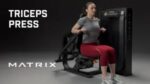 Matrix Fitness Ultra Triceps Press | Equipo de Fuerza Premium - Imagen 6